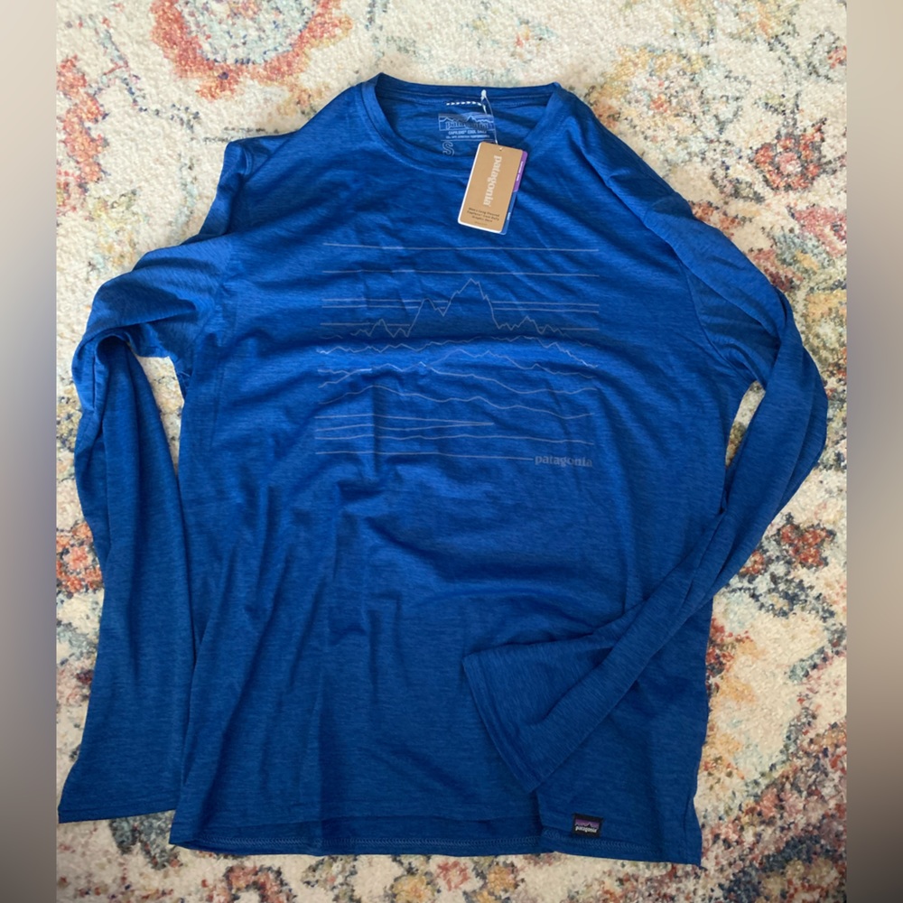 Men’s NWT Patagonia long sleeve cool daily workout T-shirt